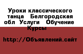 Уроки классического танца - Белгородская обл. Услуги » Обучение. Курсы   